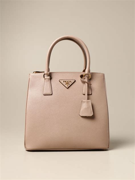 borse donna color cipria prada|Borse Prada in Pelle Rosa .